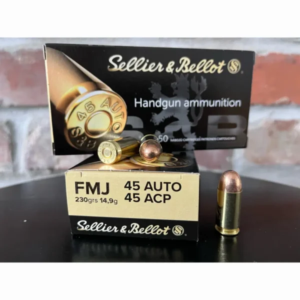 Amunicja Sellier&Bellot kal. 45 AUTO FMJ 14,9g