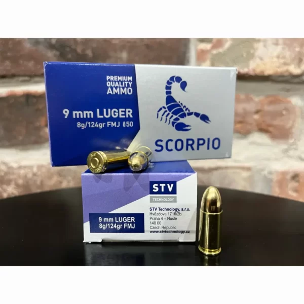 Amunicja STV Scorpio kal. 9x19 8g