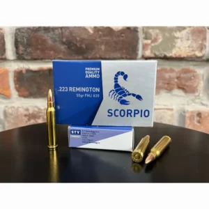 Amunicja karabinowa STV Scorpio .223 Remington FMJ 3.56g/55grs