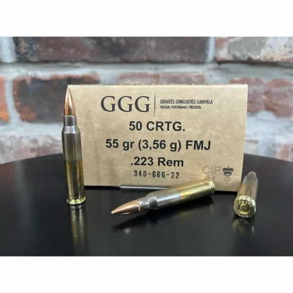 Amunicja 223REM GGG FMJ GPR11 3,56g