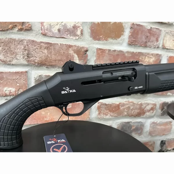 Strzelba sportowa samopowtarzalna SA-KA SK-460 kal. 12/76 lufa 18,5" - obrazek 3
