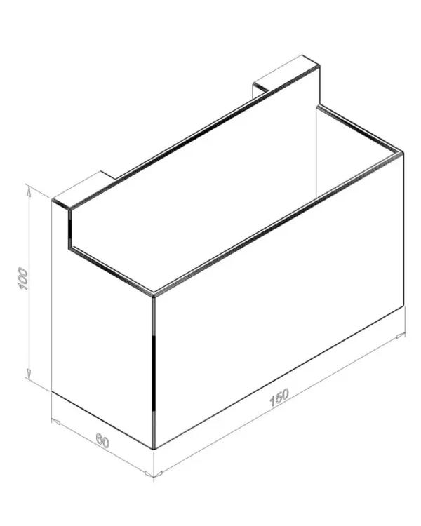 Skrzynka magnetyczna na akcesoria strzeleckie wym. 150x100x60 - obrazek 6