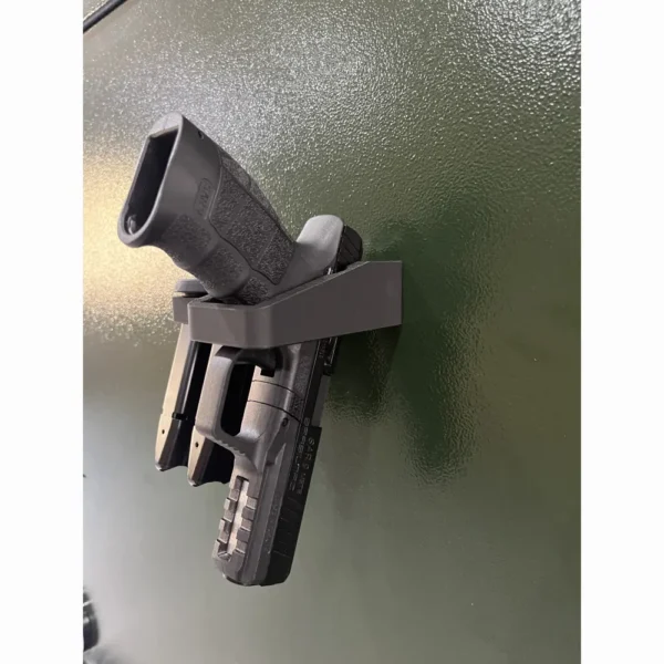 Uchwyt Magnetyczny na Pistolet i 2 Magazynki prawy - obrazek 2