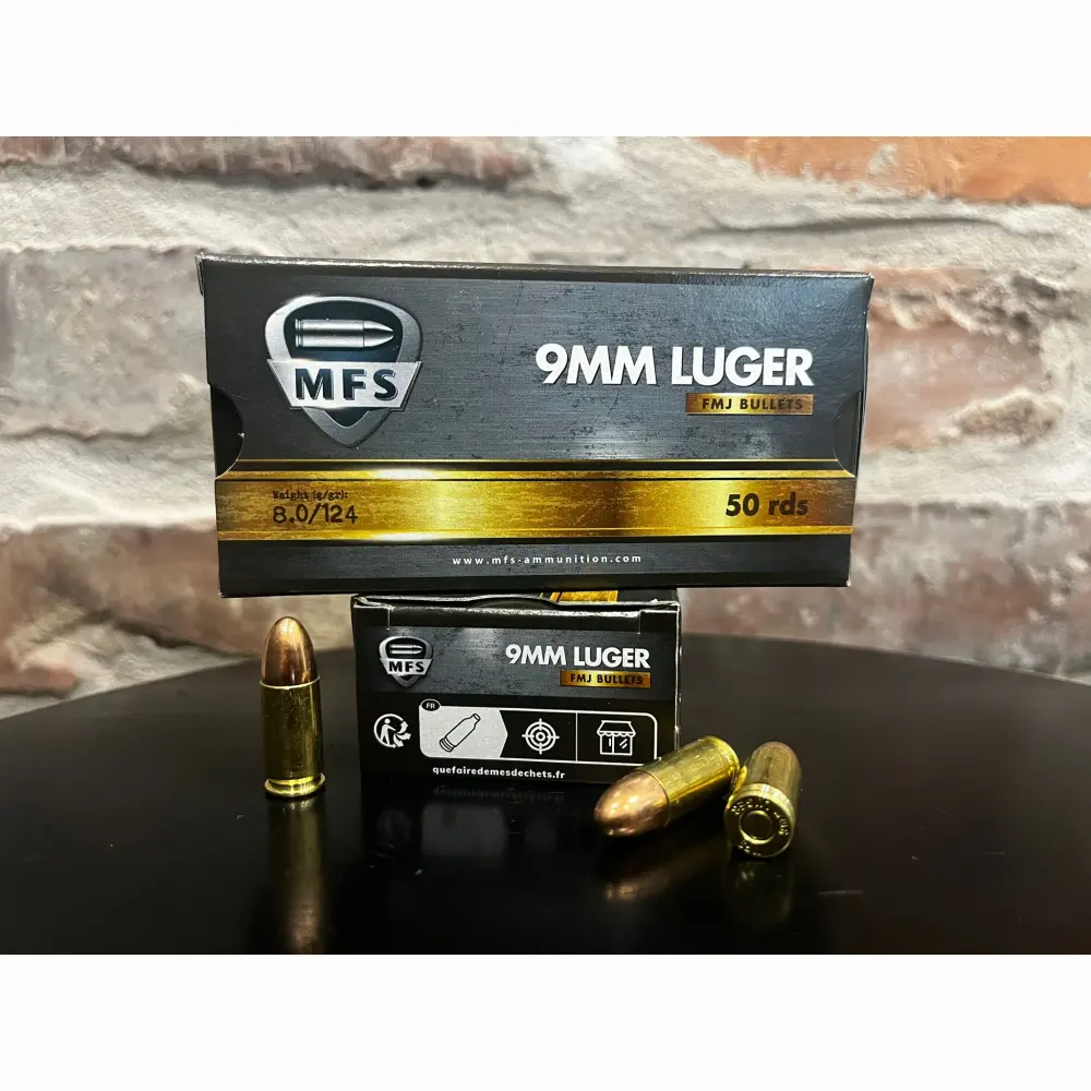 Amunicja MFS kal. 9x19 FMJ 8,0g