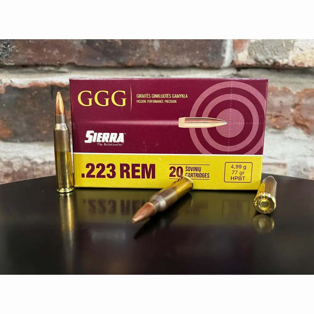 Amunicja 223REM GGG Sierra FMJ GPR14 4,99g