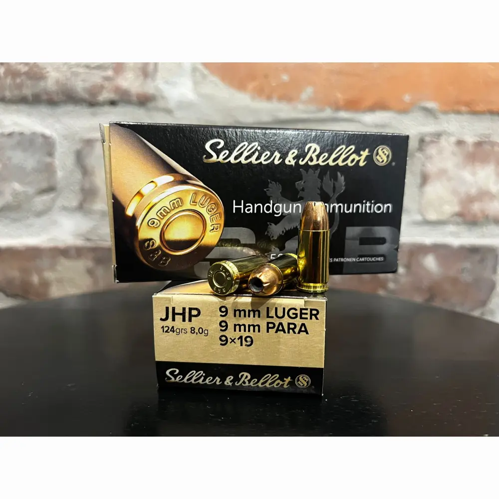 Amunicja Sellier&Bellot kal. 9×19 JHP 8g