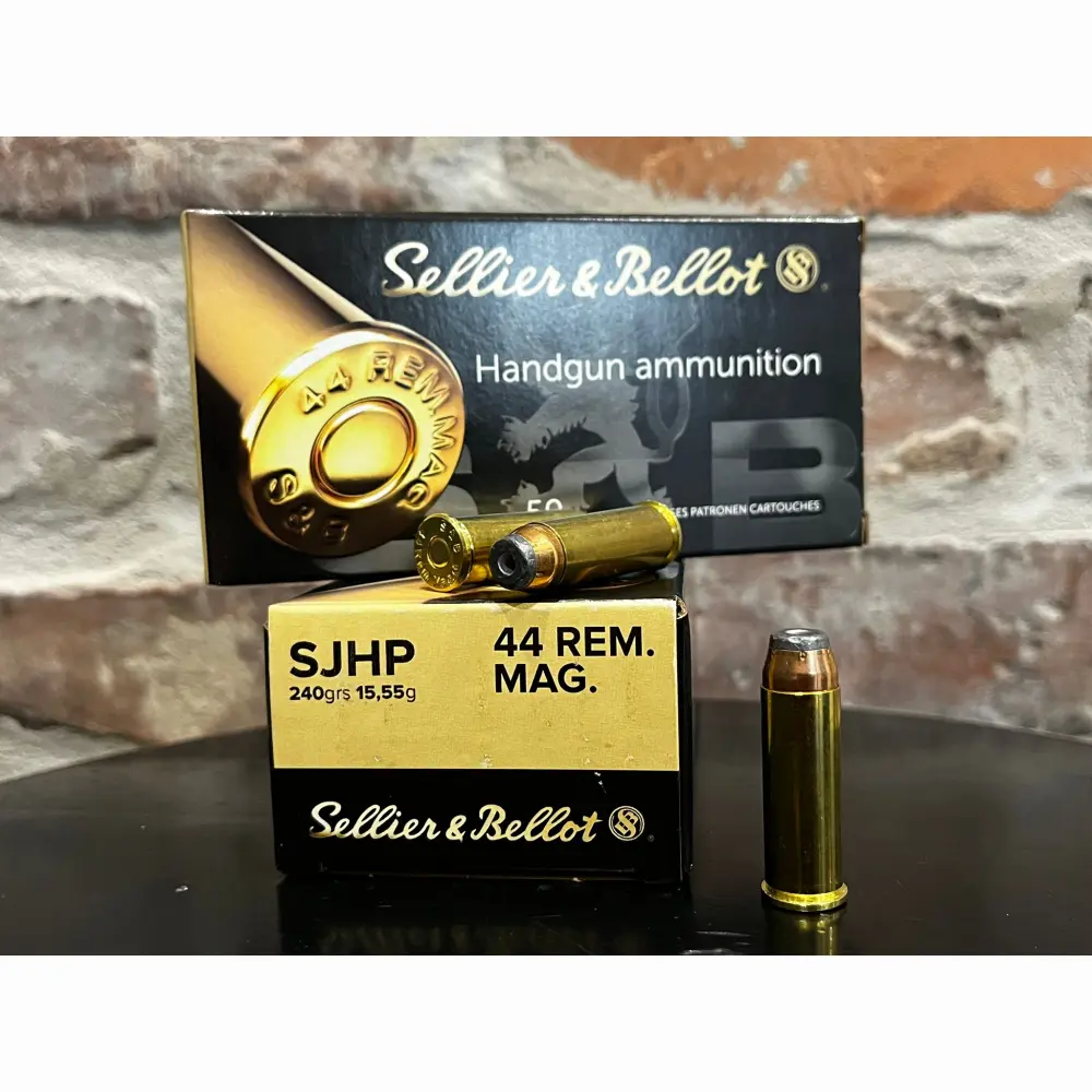 Amunicja Sellier&Bellot kal. 44 REM MAG SJHP 15,55g