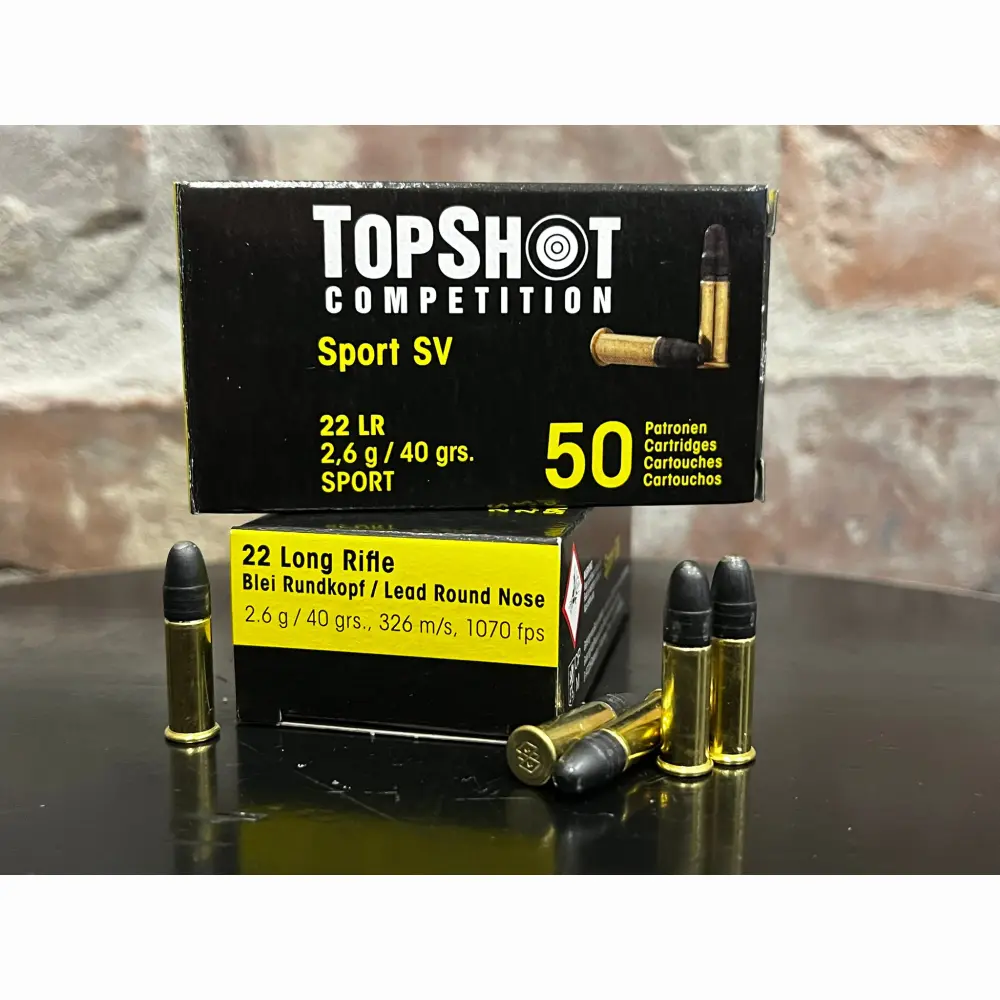 Amunicja TopShot Competition Black Edition kal. 22LR