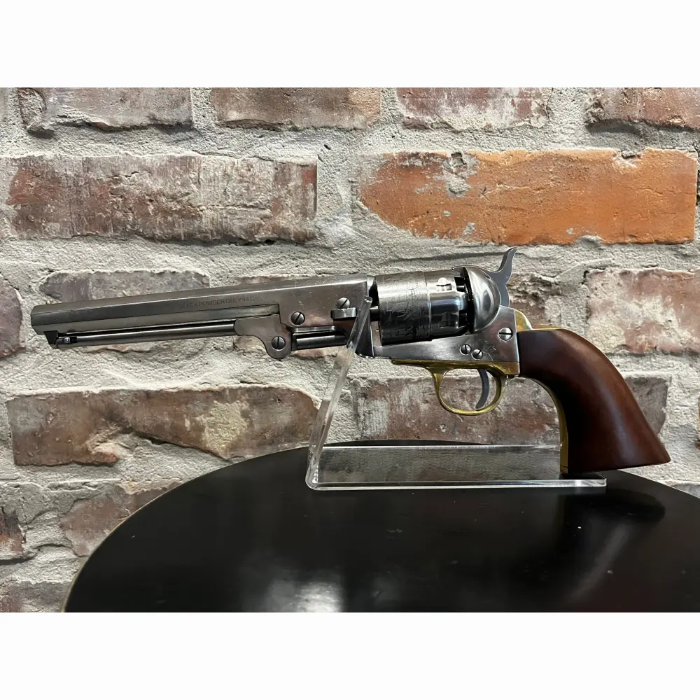 Rewolwer Pietta 1851 Colt Navy Yank Old Silver kal. 44 YANB44 - obrazek 2